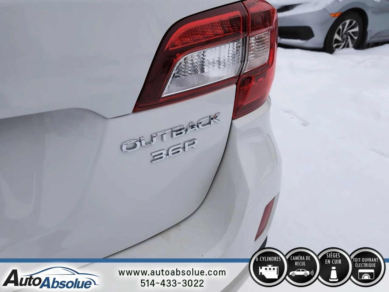 2015 Subaru Outback 3.6R w/Limited Image principale