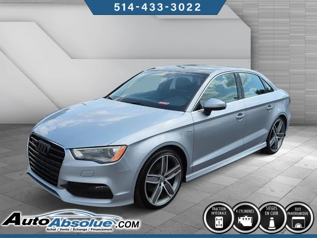 Audi A3 2.0T Progressiv 2016