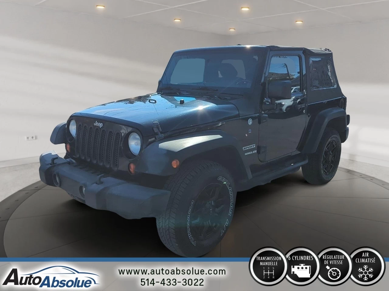 2012 Jeep Wrangler Sport Image principale