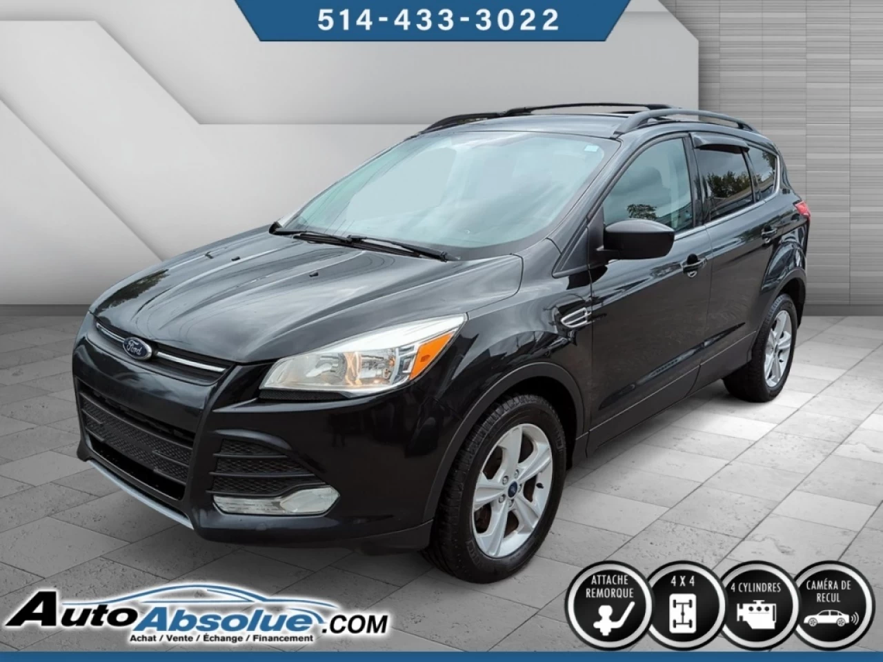 2015 Ford Escape SE + CamÉra + AWD Main Image