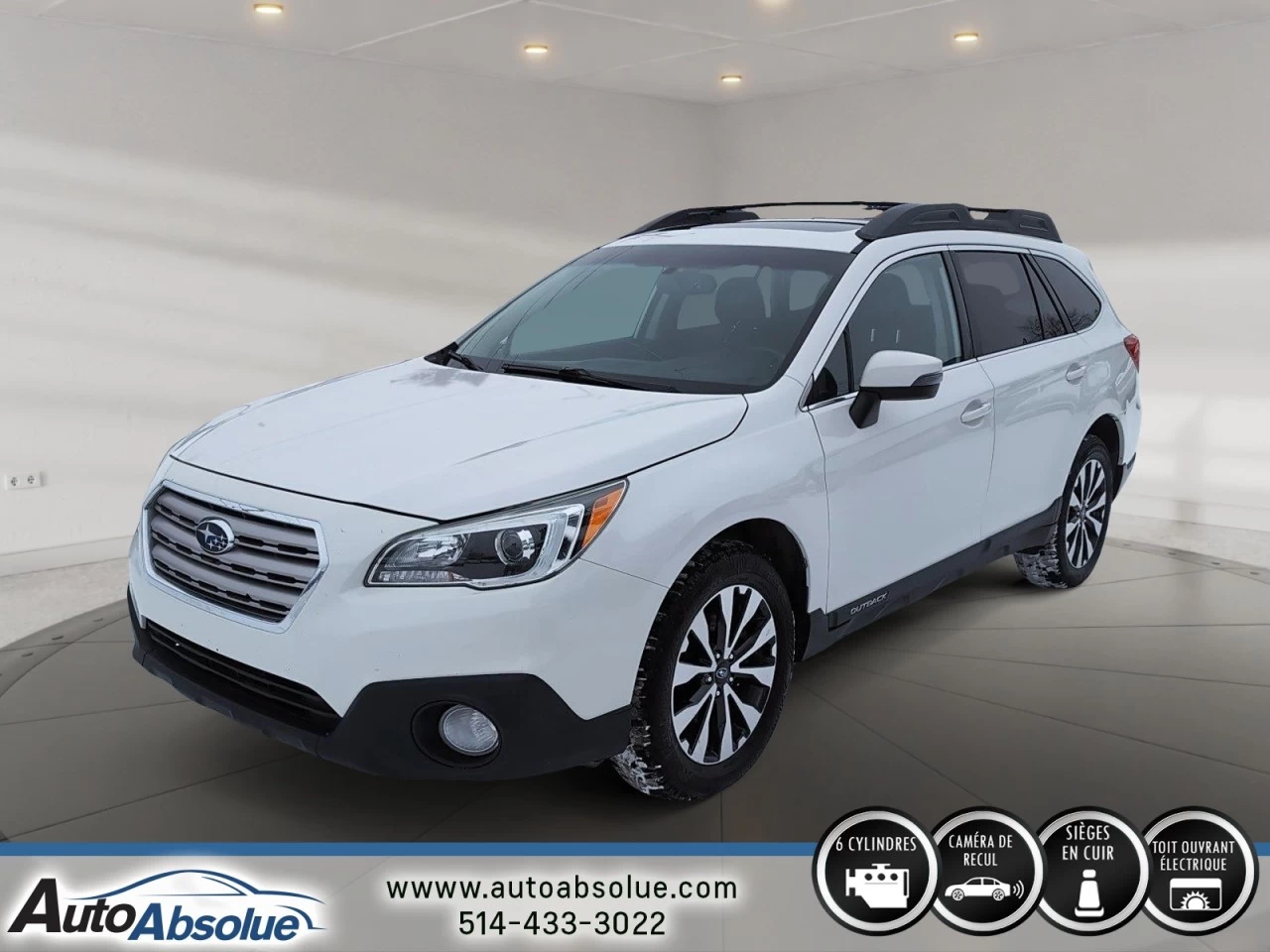 2015 Subaru Outback 3.6R w/Limited Image principale