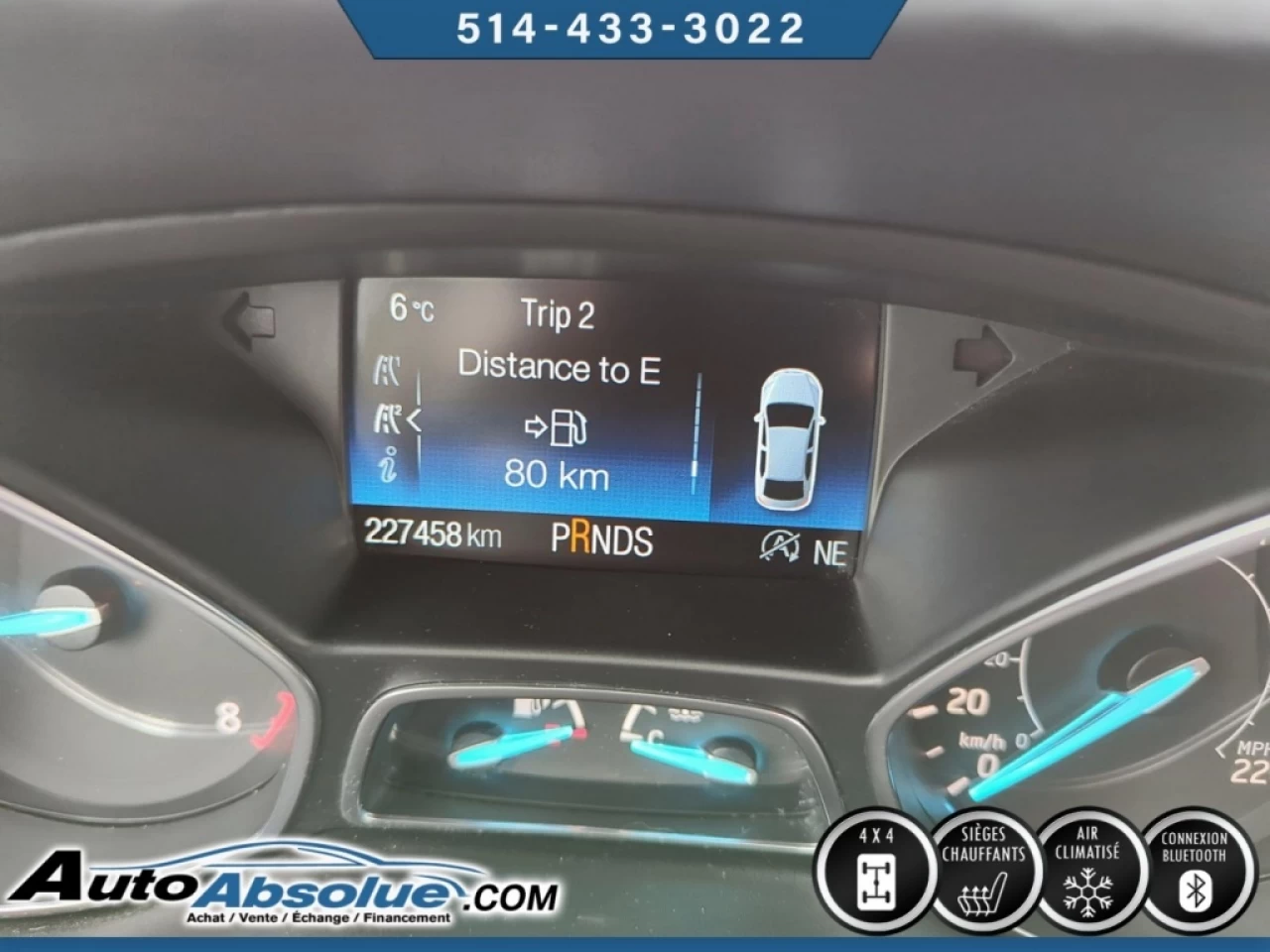 2018 Ford Escape SE + AWD Image principale