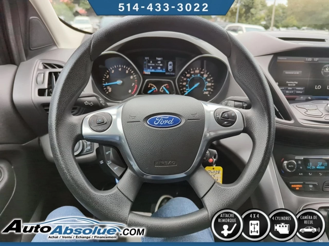 2015 Ford Escape SE + CamÉra + AWD Main Image