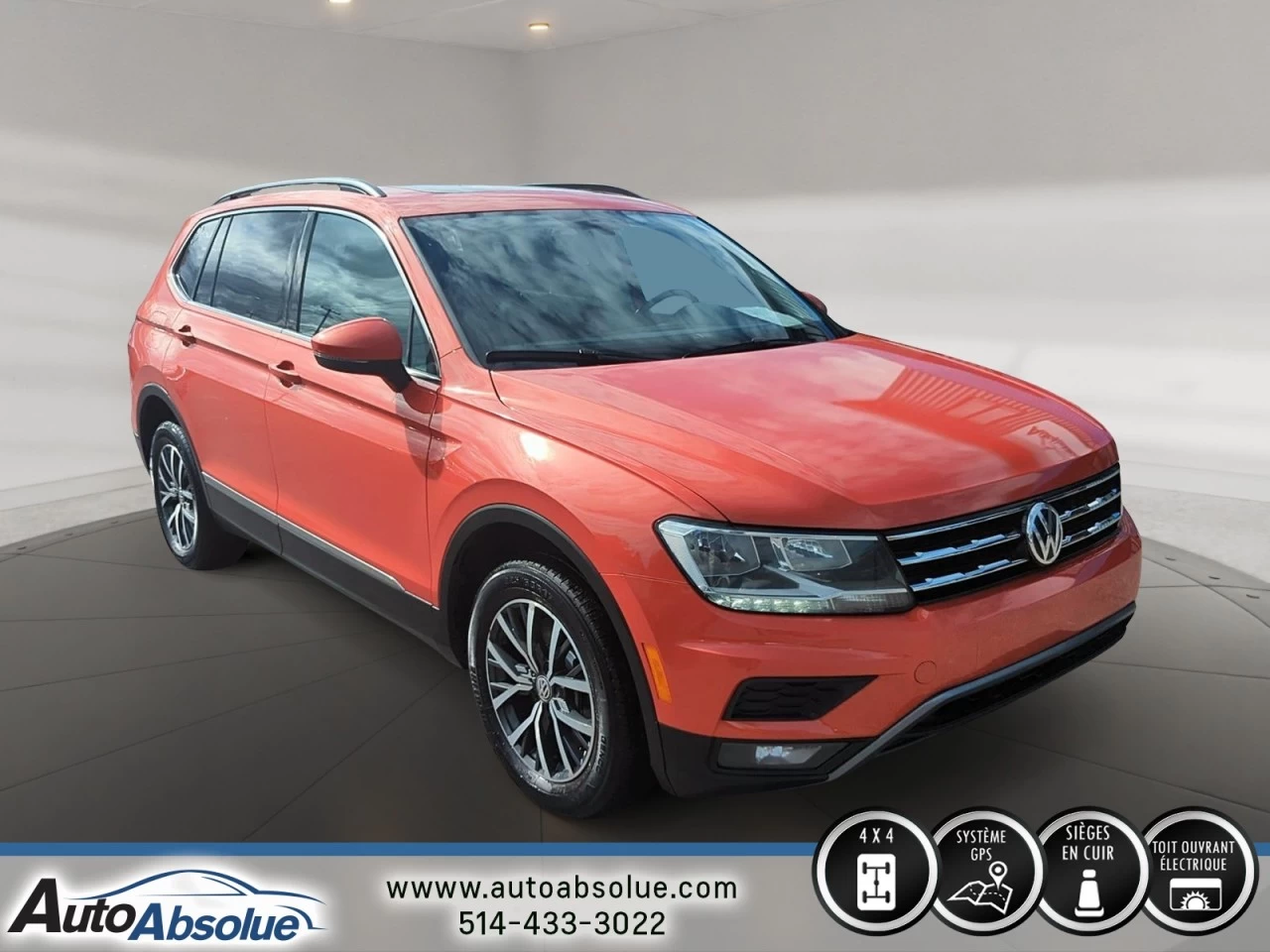 2018 Volkswagen Tiguan Comfortline Main Image