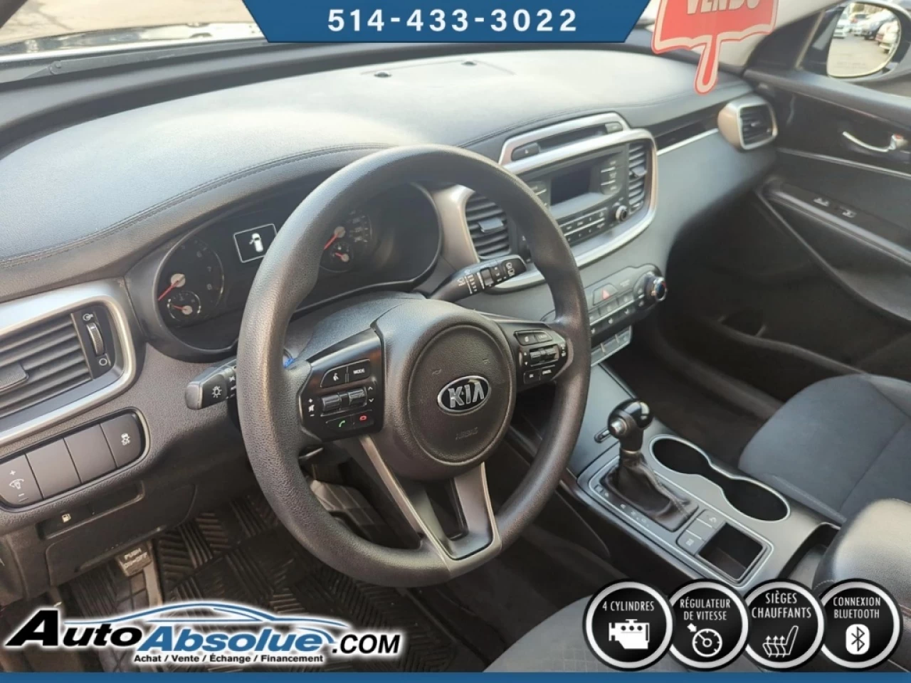 2016 KIA Sorento LX 2,4 L Image principale