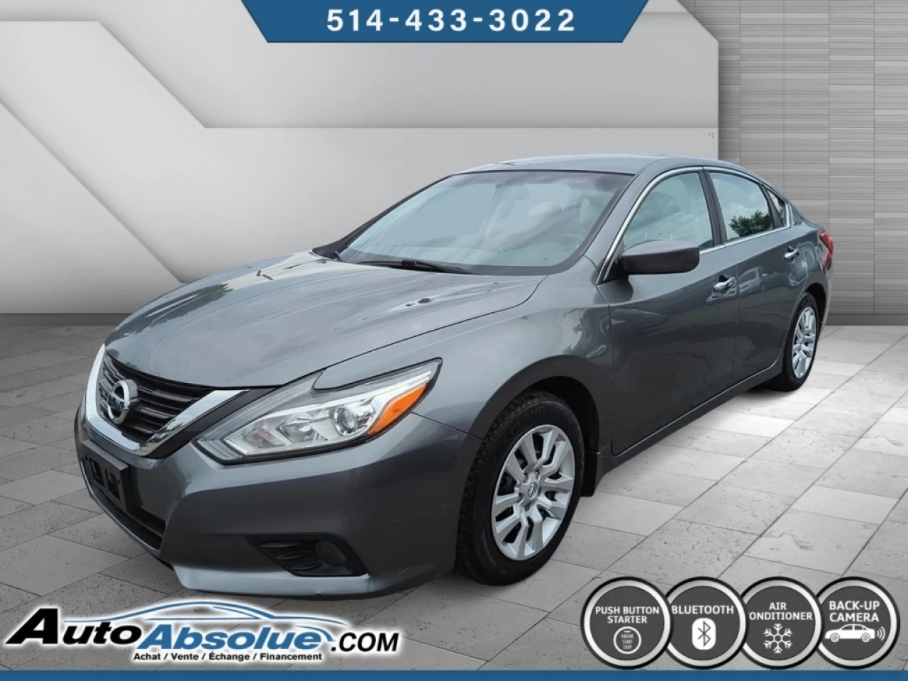 2016 Nissan Altima 2,5 S + camÉra Main Image