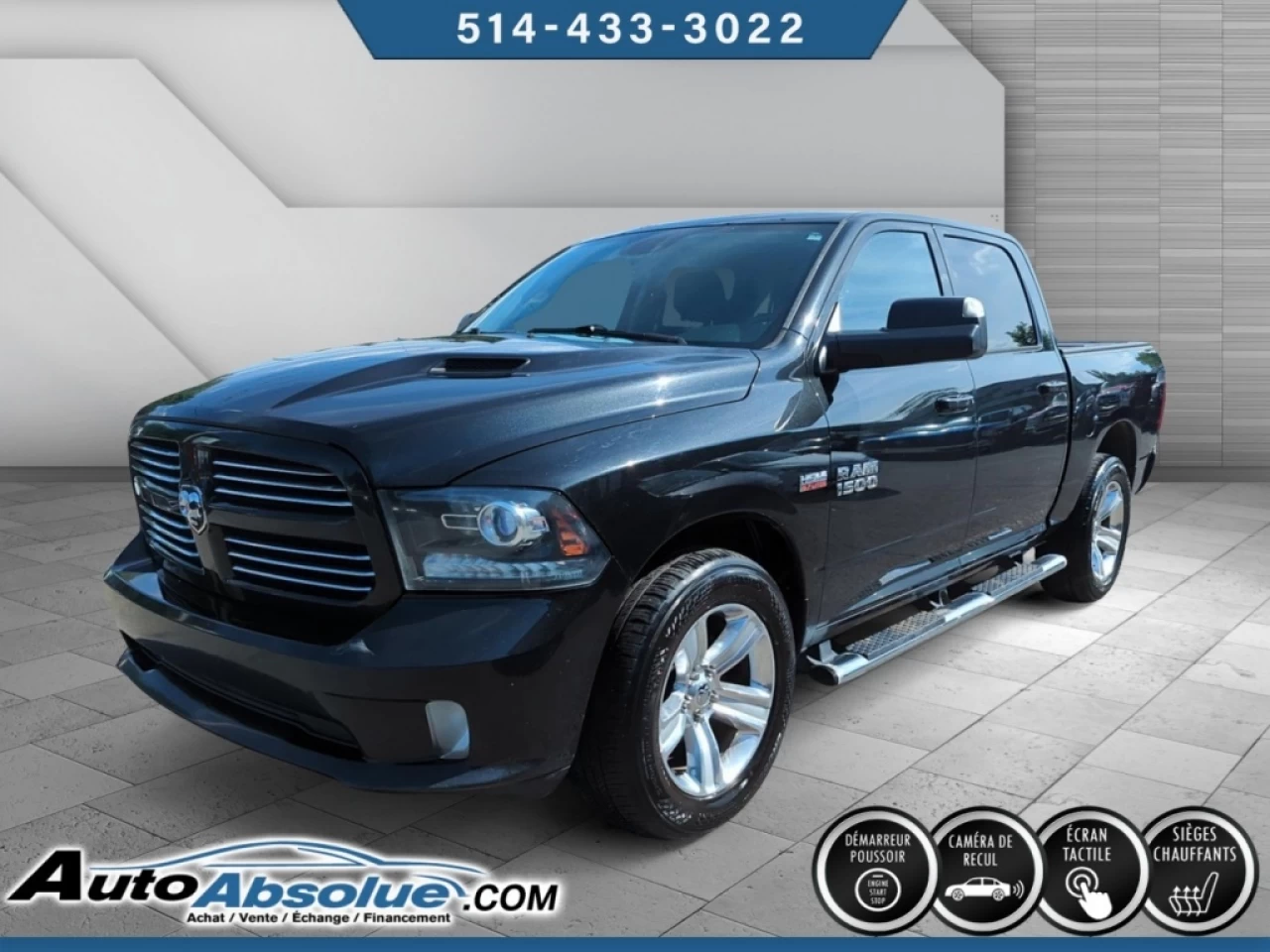 2016 Ram 1500 Sport + 5.7 + 4x4 Main Image