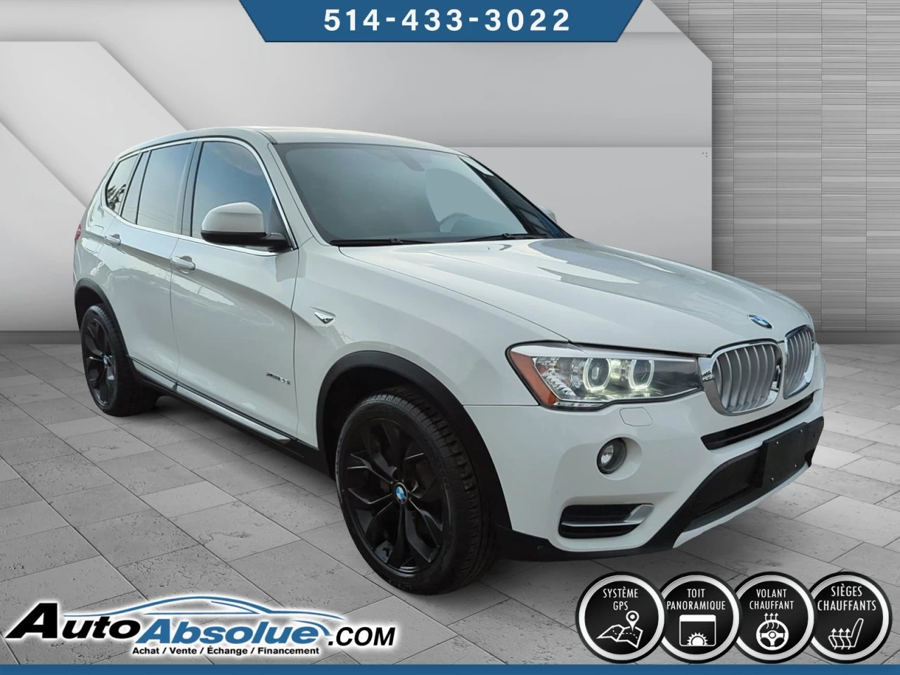 2017 BMW X3 xDrive28i Image principale