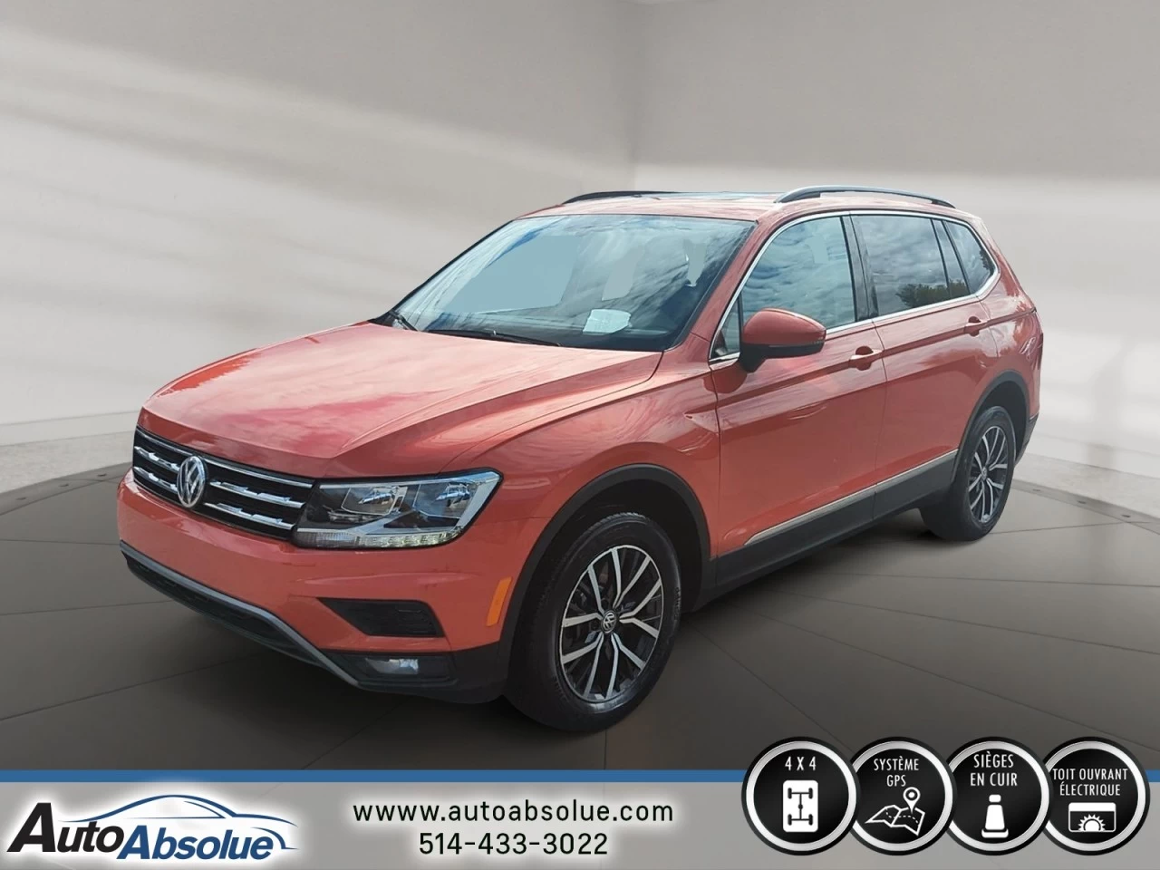 2018 Volkswagen Tiguan Comfortline Main Image