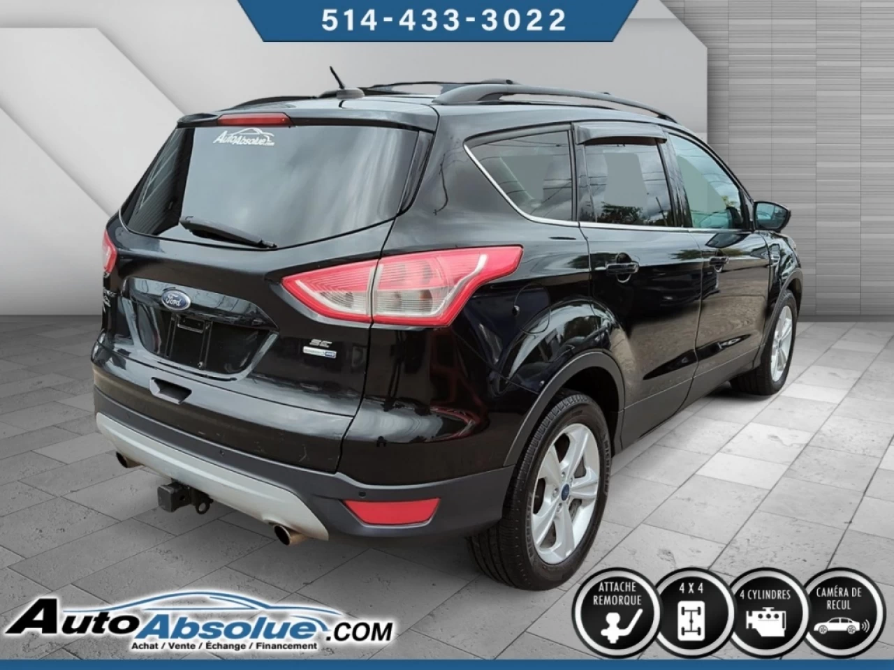 2015 Ford Escape SE + CamÉra + AWD Main Image