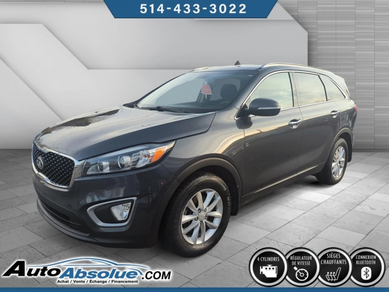 2016 KIA Sorento LX 2,4 L Main Image