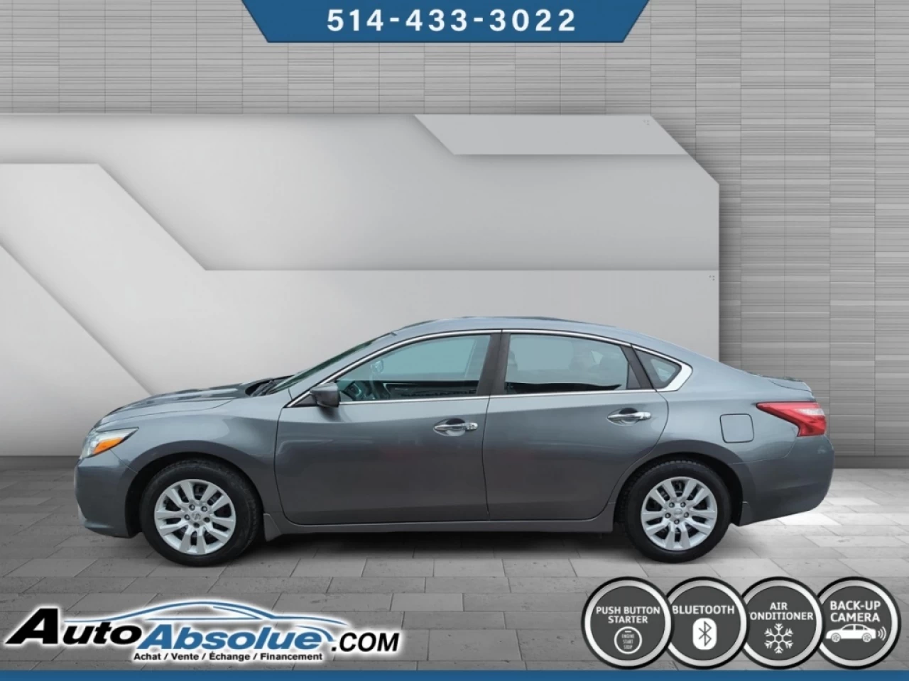 2016 Nissan Altima 2,5 S + camÉra Main Image