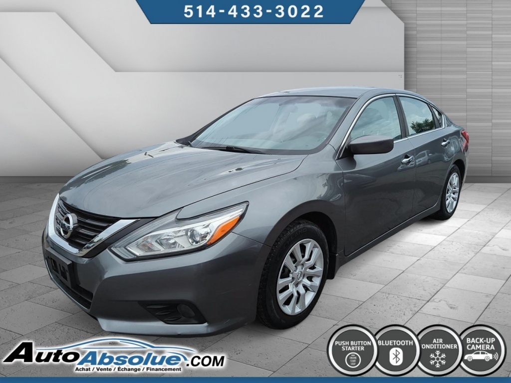 Nissan 2016 Altima 2,5 S + caméra